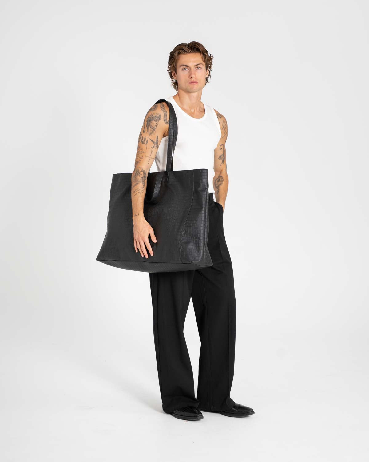 Croc Totebag Black